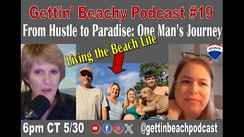 Gettin' Beachy Podcast #19 | From Hustle to Paradise: One Man’s Journey to Living the Beach Life