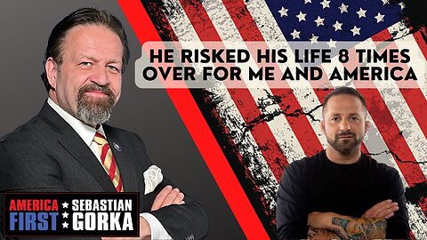 He risked his Life 8 times over for me and America. Chad Robichaux with Sebastian Gorka