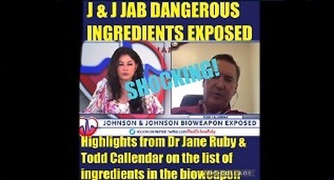 J & J JAB INGREDIENTS LIST EXPOSED - mRNA Hydrogel Is In Everything! We The People News! Mary 2-5-23