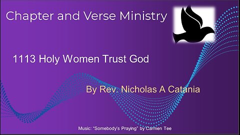 Holy Women Trust God