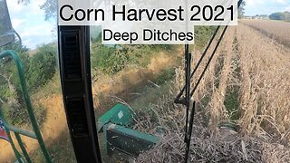 Corn Harvest 2021: Deep Ditches