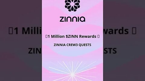 1 million $ZINN to the Zinnians