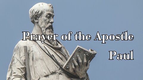 Prayer of the Apostle Paul