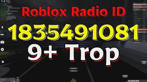 Trop Roblox Radio Codes/IDs