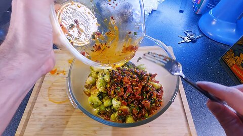 PERFECT Bacon Chili Crisp Brussel Sprouts !