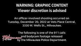 BREAKING NEWS:Miluakee PD Release footage of 911 call and Active Shooter in Verterans Facility