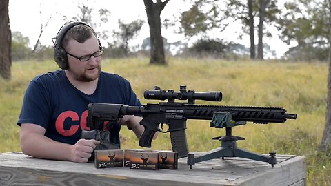 Sharps 25-45 AR-15 Range Test