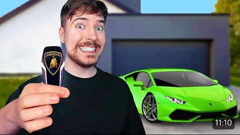 How i own a Lamborghini from Mr.Beast