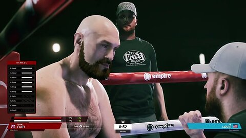 Undisputed Online Gameplay Tyson Fury vs Joe Louis (Online Ranked 8)