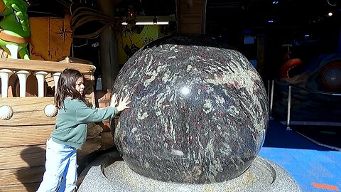 10,000 pound kugel sphere is a fascinating wonder of engineering