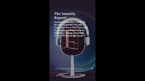 The Insanity Report!