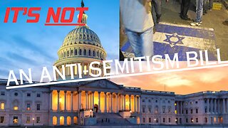 Republican Lead "Anti-Semitic" Hate Speech Bill is a Violation of Our Liberties -- No TY