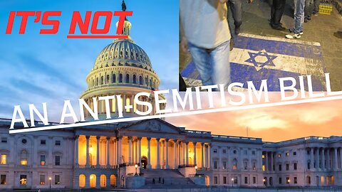 Republican Lead "Anti-Semitic" Hate Speech Bill is a Violation of Our Liberties -- No TY
