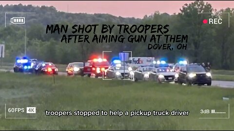 Kendall Woodward dead after pulling weapon on Troopers & Crisis Intervention Deputy in Dover, Ohio
