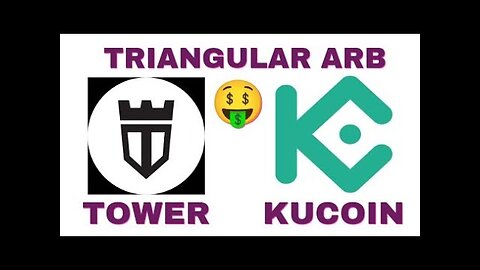 TOWER/USDT: Risky & Profitable TRIANGULAR Arbitrage on Kucoin