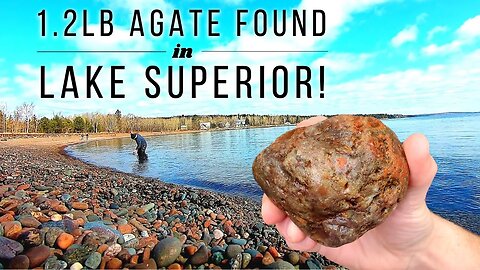 Rockhounding with my MOM & SON | Amazing Lake Superior Agates Found!
