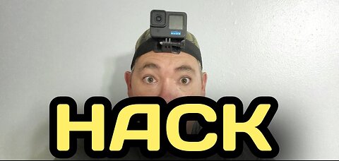 GoPro Action Camera Head Strap Hacks