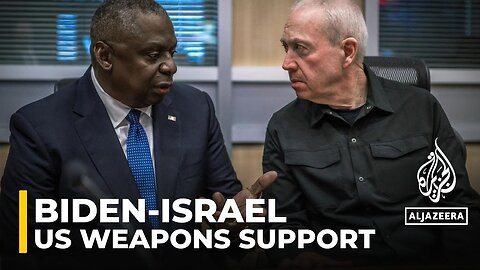 Biden says bombs US 'paused' to Israel have killed Gaza civilians
