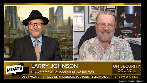 George Galloway MP | Larry Johnson | US voter choice? ‘Two cheeks of the same tightly-clenched ass.’