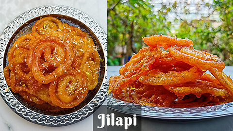 Jilapi | ১ কাপ ময়দা দিয়ে মুচমুচে রসালো জিলাপী | Easiest Sweet Recipe Anyone Can Make | Crispy Jalebi