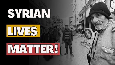 Earthquake Update on CGTN - Syrian Lives Matter