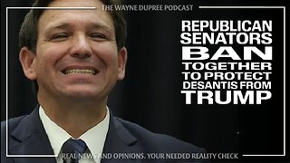 SHOCK! Republican Senators Defend DeSantis Against Trump Attacks