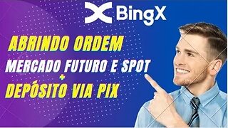 BingX Exchange: Como abrir Ordem no Mercado Futuro e Operação SPOT veja o Tutorial Passo a Passo