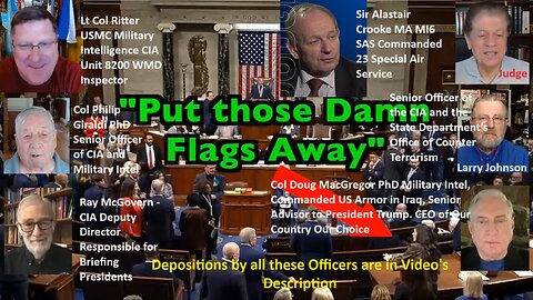 Judge w/ Johnson CIA: Waving Ukrainian Flags on the Floor of Congress is Federal Offense!