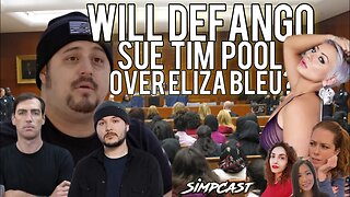 Will Defango SUE Tim Pool over Shane Cashman's Eliza Bleu Story? SimpCast & Chrissie Mayr React!