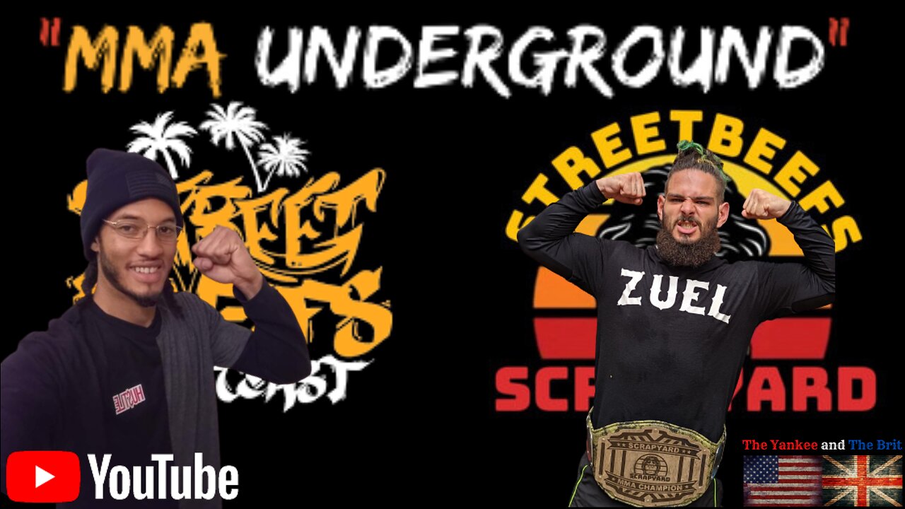 "MMA Underground" StreetBeefs West Coast's Mr Man & Scrapyard's Black