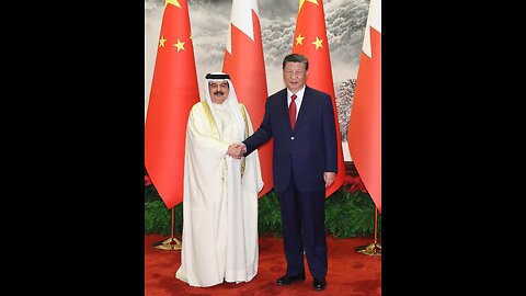 President Xi Jinping held a welcome ceremony for King Hamad bin Isa Al-Khalifa of Bahrain