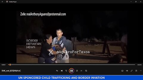 UN SPONCERED CHILD TRAFFICKING AND BORDER INVATION