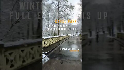 WINTER RIDE at Carol Park - 4k Virtual Tour | Ambiental mix | 🇷🇴