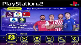 PES 2023 (PS2) EUROPEU FEVEREIRO 100% ATUALIZADO