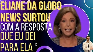 Jornalista da Globo News tentou lacrar, mas não aguentou minha resposta!