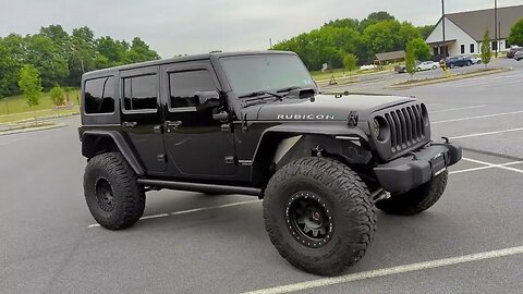 2013 Jeep wrangler Lifted on 38's