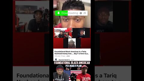 The amazing follower of #tariqnasheed the founder & leader of foundational black Americans