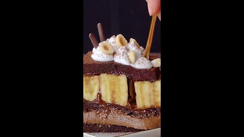 recipe of banana chocolate cake