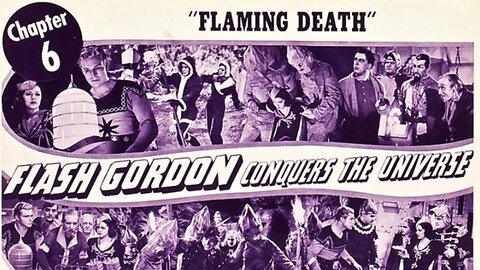 Flash Gordon Conquers the Universe - Chapter Six: Flaming Death