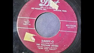 The Fontane Sisters, Billy Vaughn's Orchestra – Daddy-O