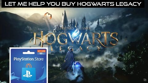 Hogwarts Legacy giveaway. let me help you buy Hogwarts Legacy