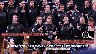 Red Cloud #LNI CHAMPIONSHIP Celebration!! Lolo Carlow '24, Ashlan Carlow '26 All-Tournament Team!