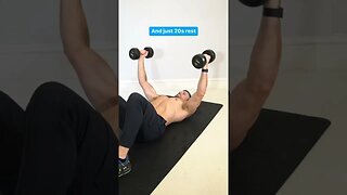 BUILD YOUR CHEST & TRICEPS (dumbbells)