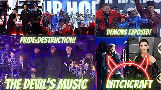 Demonic Hip Hop from Hell! #jesussaves #salvation #endtimes #godforgives #hiphop #lastdays #repent