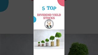 5 top dividend yield #stocks to consider #shorts #stockmarket #dividendstocks