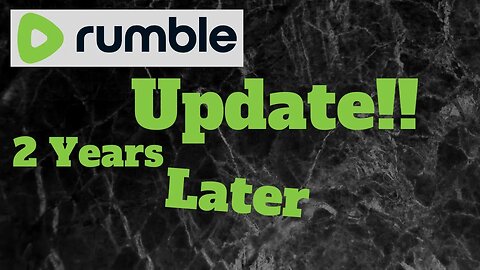 Rumble update - 2023