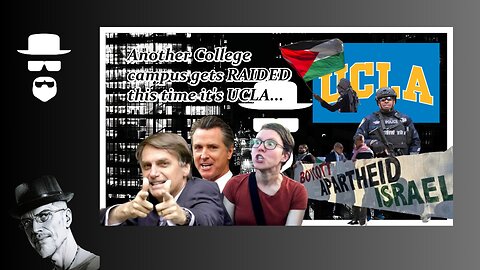 ANOTHER CAMPUS GET RAIDED FOR PRO-HAMAS...UCLA