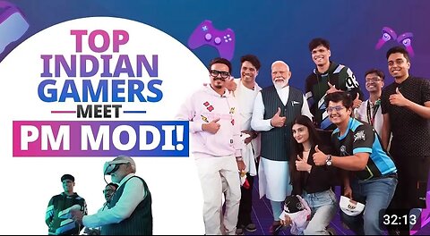 TOP INDIAN GAMERS MEET PM MODI | GAME ON Ft. NAMO