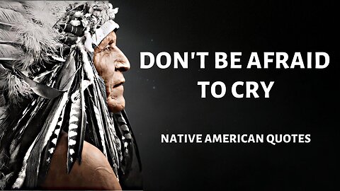 Native American Quotes Prove ALL WISDOM Comes From the Same Source!