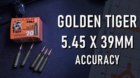 Vympel Golden Tiger 5.45 x 39mm Accuracy